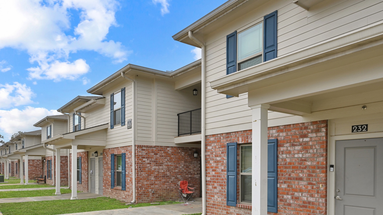 Sandal Family Apartments community grounds